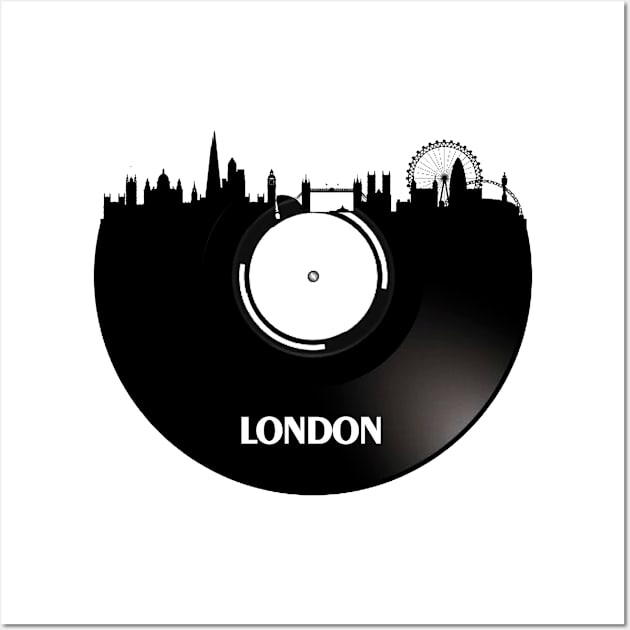 London - England Vinyl Wall Art by Ferrazi